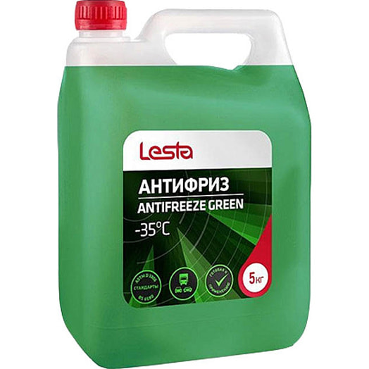 Жидкость охлаждающая Антифриз Antifreeze green 5л -35°C Литва