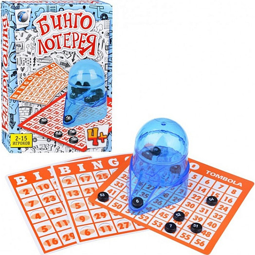 Игра Бинго-лотерея настольная арт.Т320-D3000-8028А Panawealth Int. Holdings Китай Huada