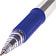 Ручка шариковая Brauberg прозр.корпус синяя арт.141149 Китай