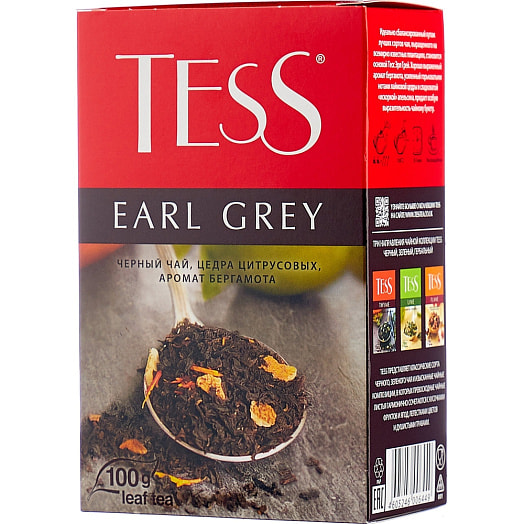 Чай Tess Earl Grey 100г Россия