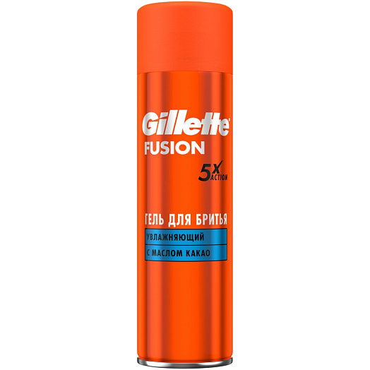 Гель для бритья Gillette Fusion Moisturizing 200мл Procter & Gamble Англия