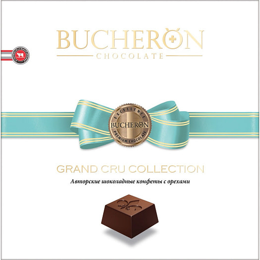 Конфеты шоколадные Bucheron 180г Grand Cru Collection с орехами Россия