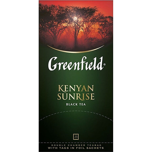 Чай Greenfield Kenyan Sunrise (25пак*2г) 50г Россия