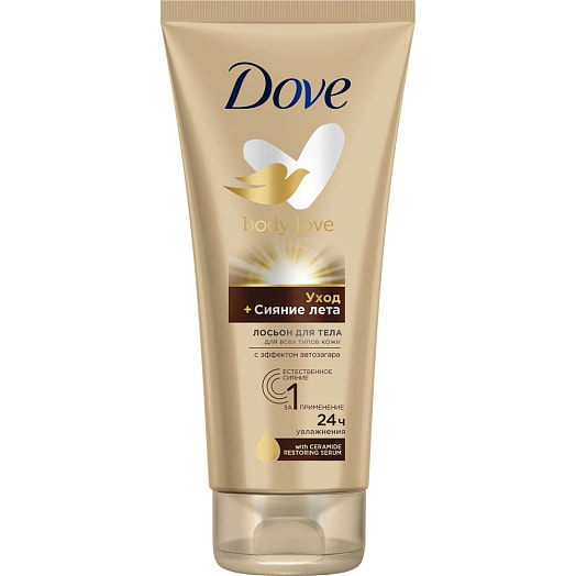 Лосьон для тела Dove 200мл cияние лета Unilever Россия Dove