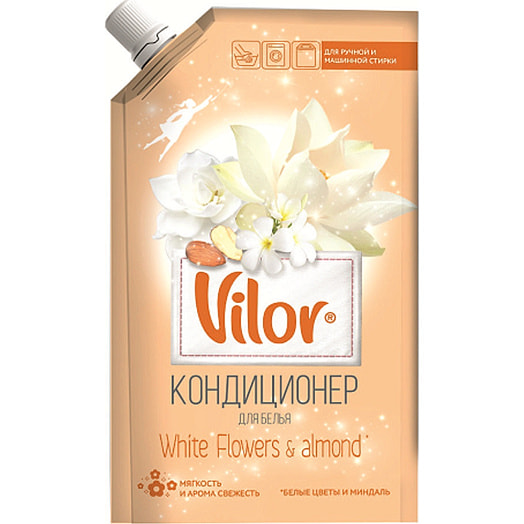 Кондиционер для белья миндаль-белые цветы СХЗ (Ступино) Россия Vilor
