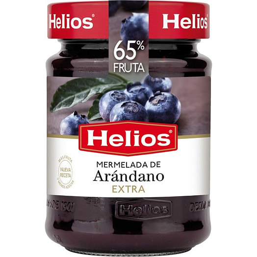 Конфитюр HELIOS Extra из черники 340г ст/б Dulces y Conservas Helios, S.A. Испания Helios
