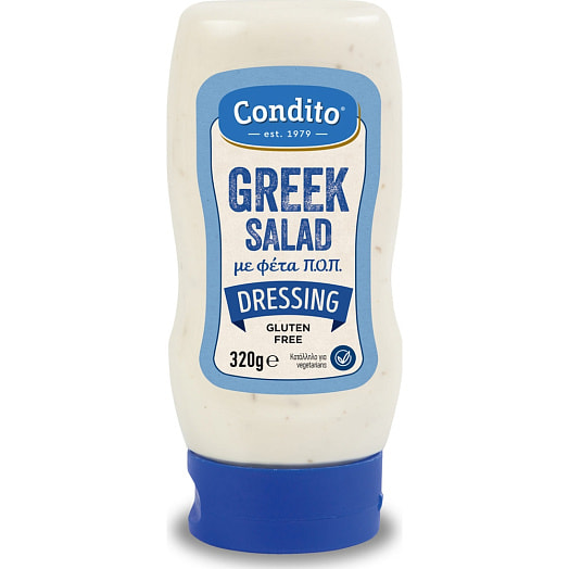 Заправка для греческого салата с сыром фета CONDITO 320мл ПЭТ Греция CONDITO