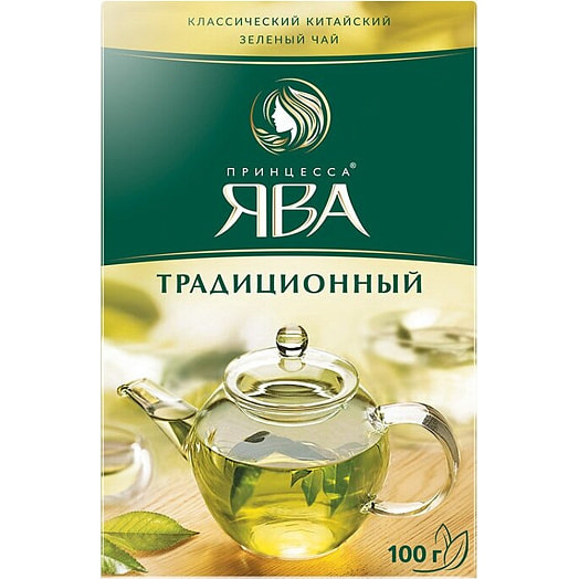 Чай Принцесса Ява 100г Традиционный зеленый Орими Россия