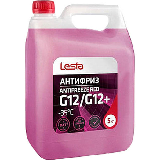 Жидкость охлаждающая Антифриз Antifreeze red g12/g13 5л +-35C Литва