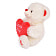 Игрушка мягконабивная Мишка с сердцем 22см арт.V2746522 WEIHAI WONDER ARTSCRAFTS CO.,L Китай