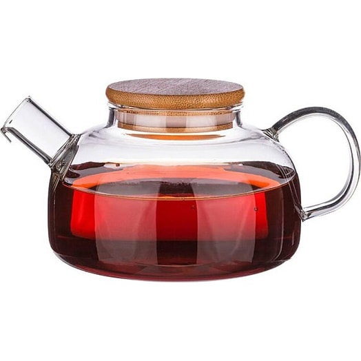 Заварочный чайник из прозрачного стекла 1000 мл арт.GL22-10 Маркет Юнион Ко.,Лтд. Китай Мон Ами