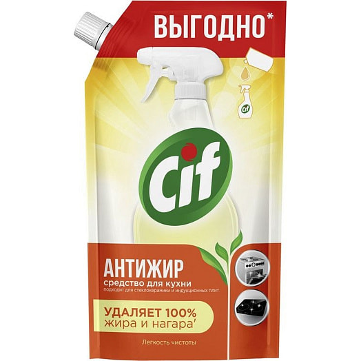 Средство чистящее 500мл лёгкость чистоты для кухни Unilever Россия CIF