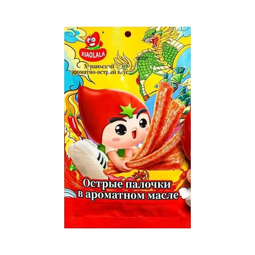 Снеки пшеничные со вкусом Хунаньский ароматно-острый вкус (палочки) 105г ООО Владпродторг Россия