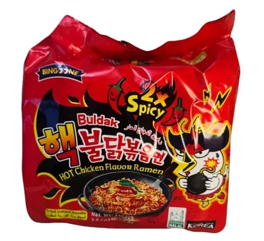 Лапша Samyang Булдак 2*специи 140г Китай