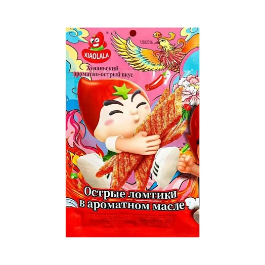 Снеки пшеничные со вкусом Хунаньский ароматно-острый вкус (ломтики) 105г ООО Владпродторг Россия