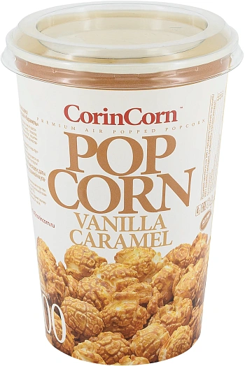 Кукуруза лопающаяся Попкорн сладкий Карамель 100г Россия