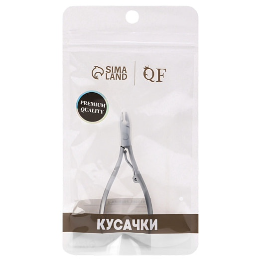 Кусачки для кутикулы 1 пружина 9,3*3,5см(7мм) арт.9913465 Китай QF