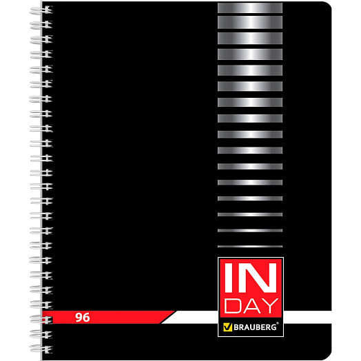 Тетрадь Brauberg А5,96 листов, клетка арт.400526 Россия