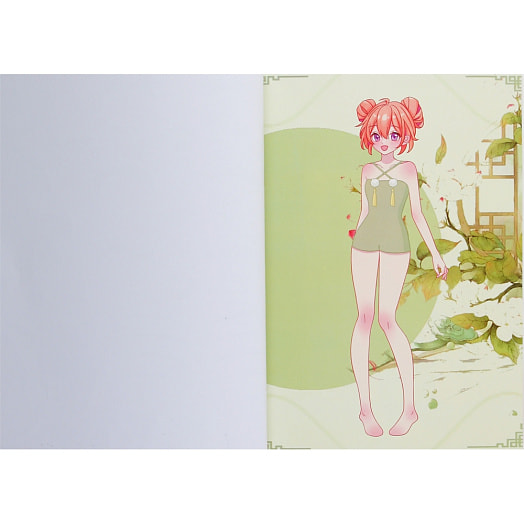 Альбом с наклейками Наряди куклу с маникюром 24,5*17см 17 листов ООО Даймонд Групп Китай Mazari