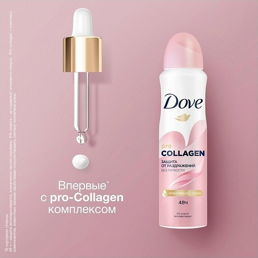 Дезодорант-антиперспирант Pro-Collagen 150мл Unilever Россия Dove