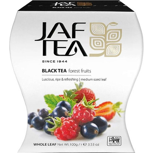 Чай Jaf Tea Forest Fruit 100г черный с ароматом лесных ягод Шри-Ланка