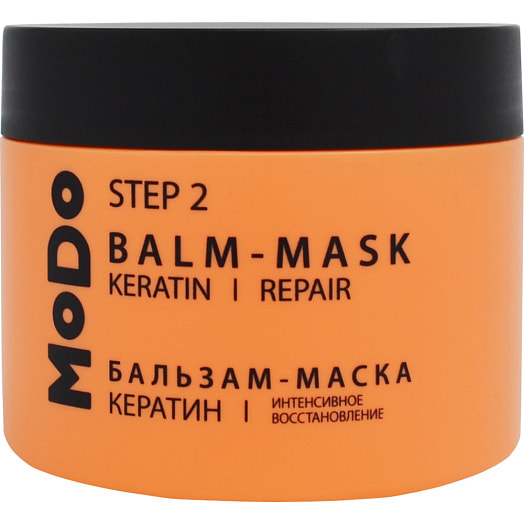 Бальзам-маска Кератин Интенсивное восстановление 300г Модум-наша косметика Беларусь MODUM