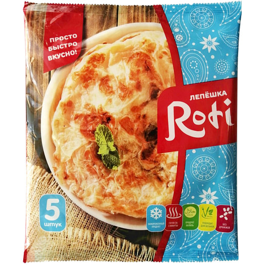 Лепешка Roti 450г Россия Ризык