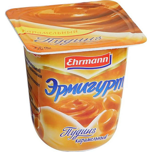 Пудинг Эрмигурт Карамельный 3% 100г Россия