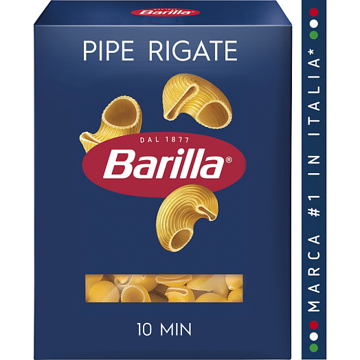 Макаронные изделия Barilla Pipe Rigate N91 450г в/с Барилла Россия Barilla