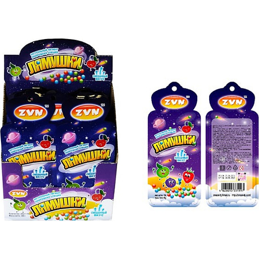 Конфета жевательная Лямушки 12г Китай