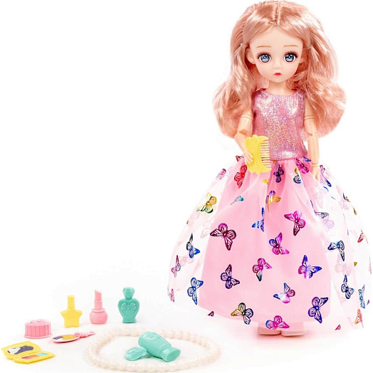 Кукла Даша (29см) на вечеринке, аксессуары (10 элементов) арт.2901 СООО ПП ПОЛЕСЬЕ Беларусь Полесье