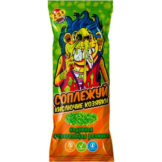 Жевательная резинка Соплежуй Лимон, лайм, тутти-фрутти 18г Китай