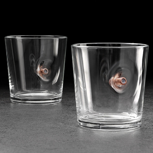 Набор стаканов для виски Непробиваемые. Ода с пулей арт.10660134 Россия