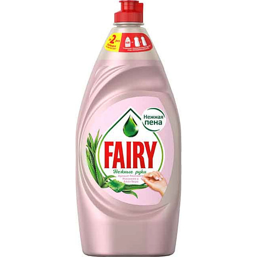 Средство Fairy для мытья посуды 900г Розовый жасмин и Алоэ Вера Procter & Gamble Россия