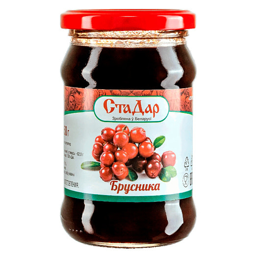 Варенье из брусники 350г Стародорожский ПОЗ Беларусь