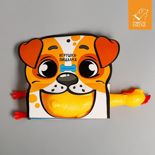 Игрушка-пищалка Курица 30см арт.5233279 Китай
