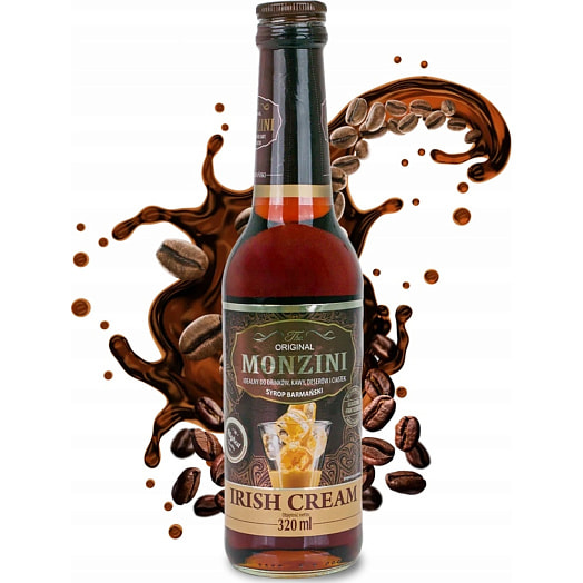 Сироп MONZINI 320мл ст/б IRISH CREAM Польша