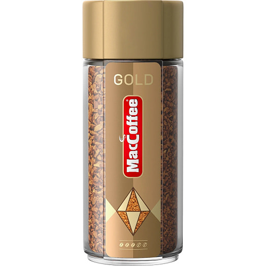 Кофе MacCoffee Gold 100г ст/б растворимый сублимированный Гранд-НН ООО Россия