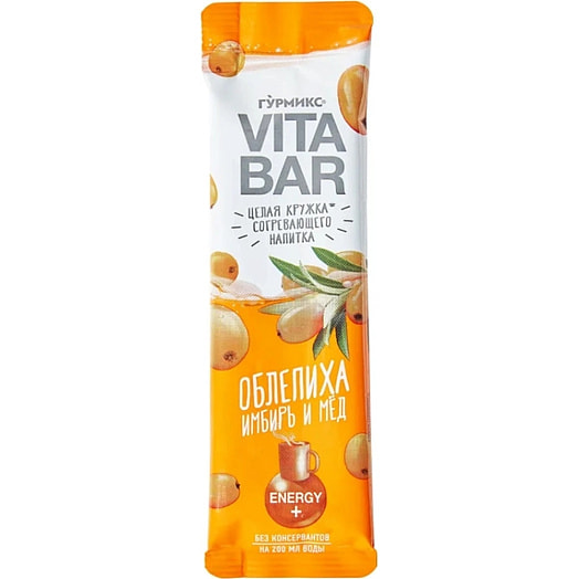 Основа для напитка согревающего Облепиха, имбирь, мед 25г Россия ГурМикс