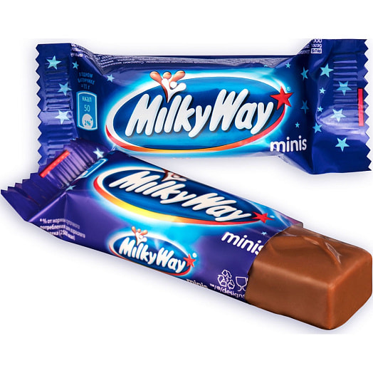Шоколадный батончик Milky Way minis Россия