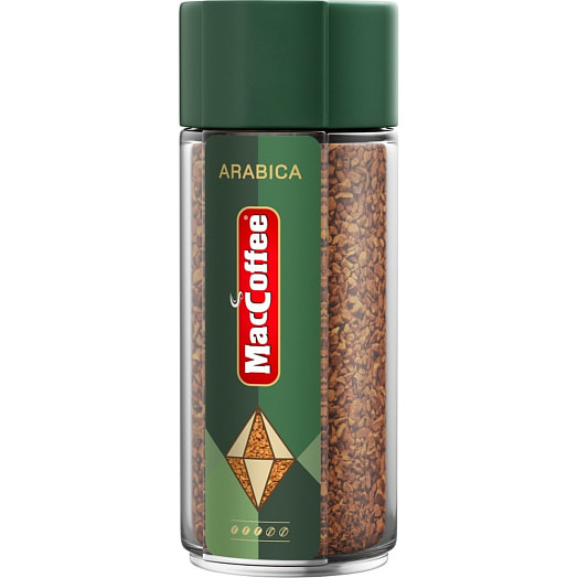 Кофе MacCoffee ARABICA натур раствор/сублимир 100г Россия