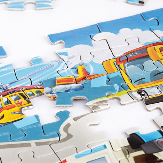 Пазлы 80 Машинки арт.RI8003C ООО Желтый крокодил Беларусь DREAM MAKERS-BOARD GAMES