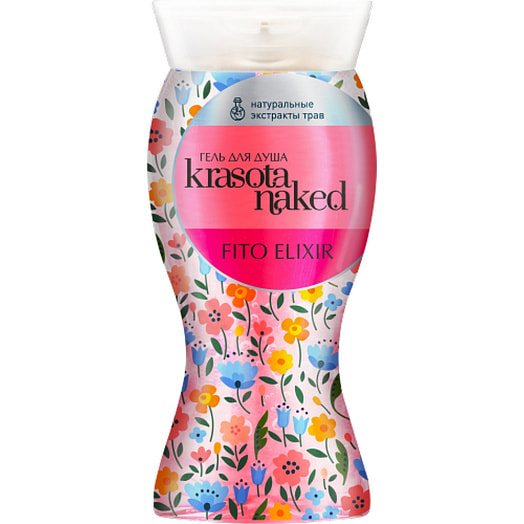 Гель для душа Fito Elixir 400мл ИПУП фабрика Сонца Беларусь Krasota Naked