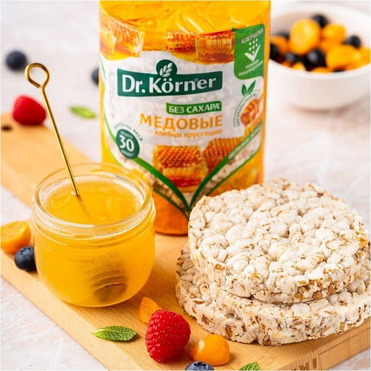 Хлебцы Хлебцы Dr.Korner медовые 100г Россия
