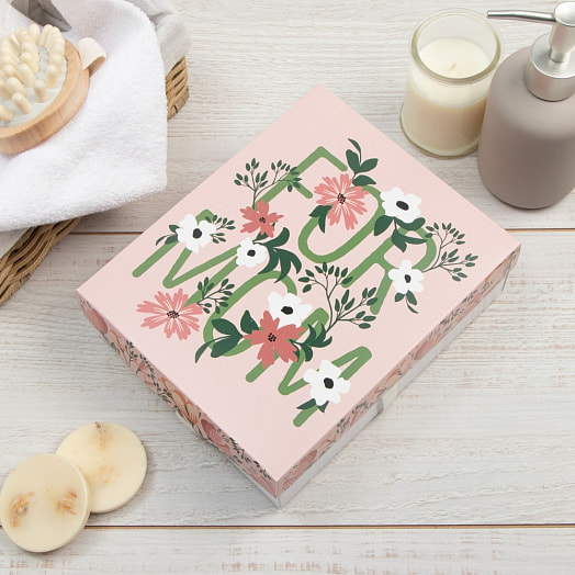 Набор махровых салфеток Этель For mom 30х30см, 5шт арт.7576352 Россия