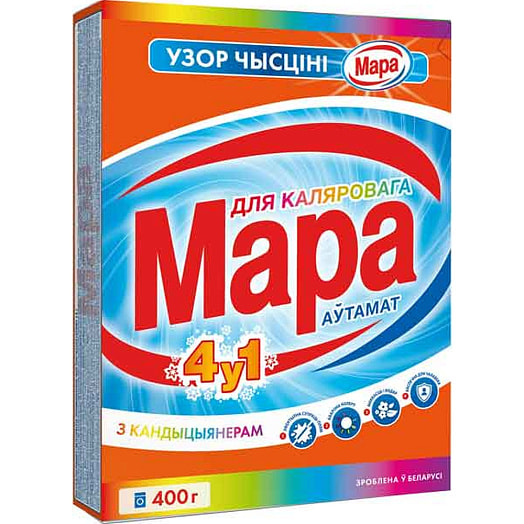 СМС Мара Узор Чысцiнi 400г Автомат для цветного 4в1 Беларусь