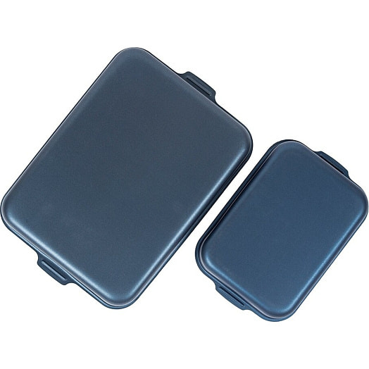 Набор противней а/п покрытие 190*250,270*350, б/кр арт.63025 Россия