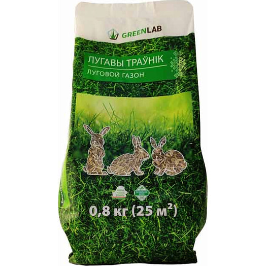 Газон Луговой 0,8кг Беларусь Greenlab