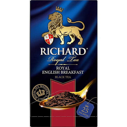 Чай черный Richard 50г Royal English Breakfast (25*2гр) ООО Компания Май Россия