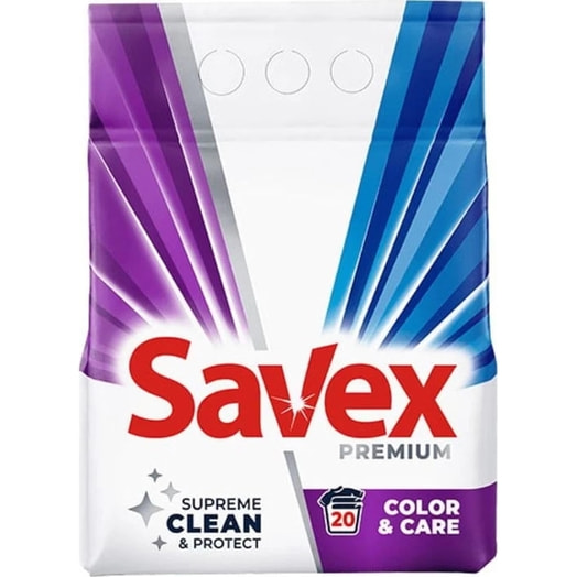 Стиральный порошок Savex Color&Care 2кг Болгария Savex